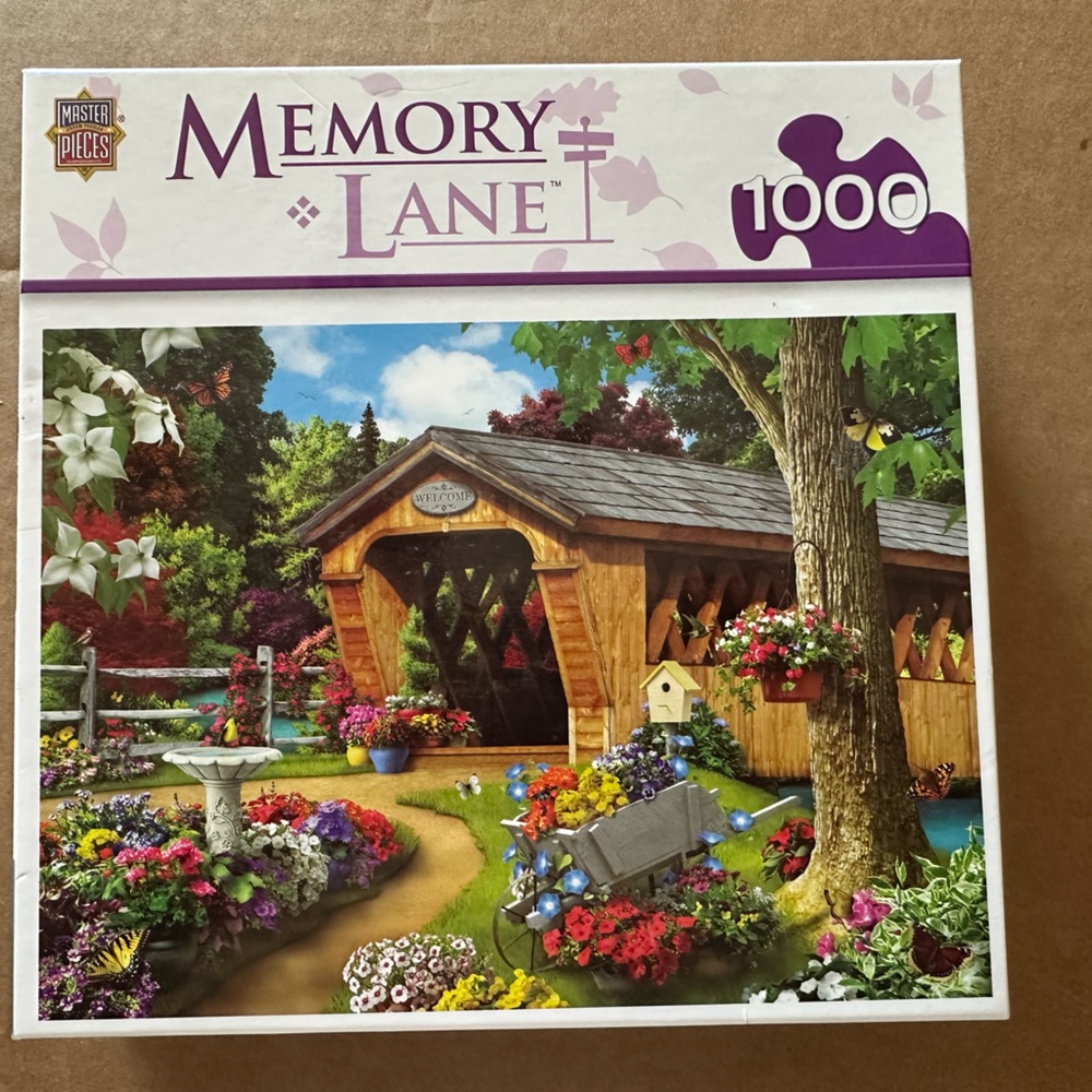 Memory Lane 1000 piece puzzles